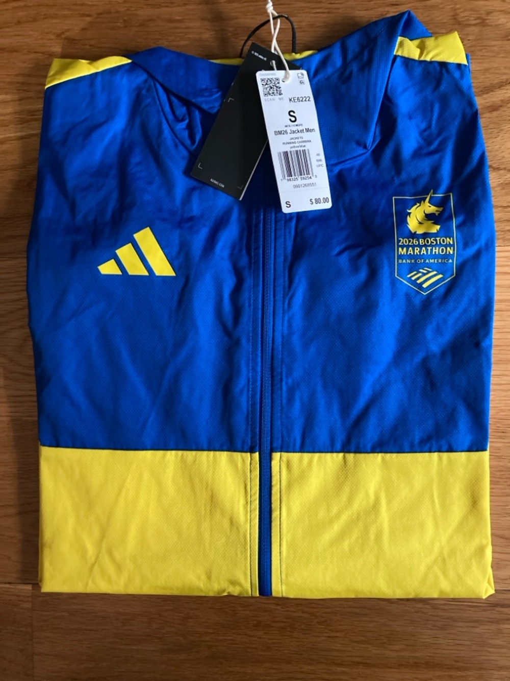 2026 Boston Marathon Volunteer Jacket - NEW with tags